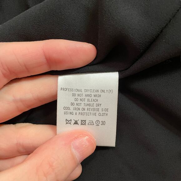 NEW Fame and Partners Black Floral Cutout Maxi Dress - Picture 8 of 11